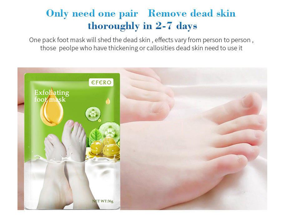Zeytinyağlı Ayak Bakım Peeling Maskesi