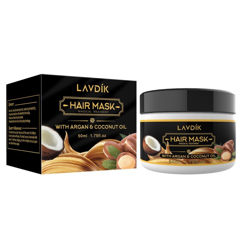Argan Yağı ve Hindistan Cevizi Özlü Besleciyici Saç Bakım Maskesi