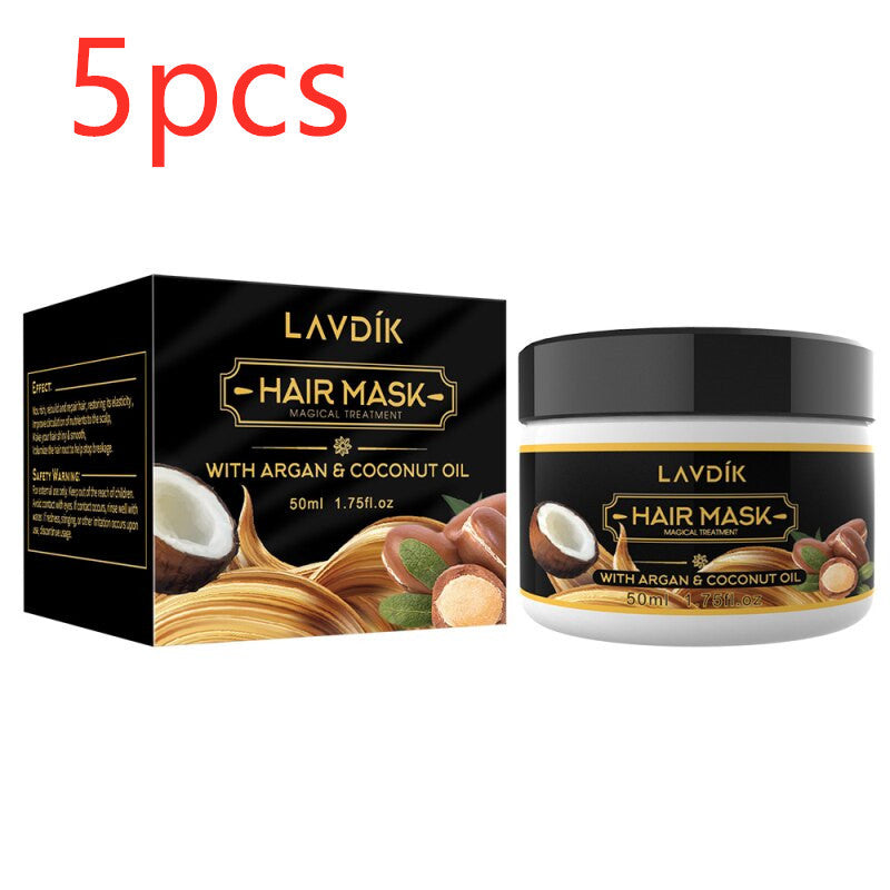 Argan Yağı ve Hindistan Cevizi Özlü Besleciyici Saç Bakım Maskesi