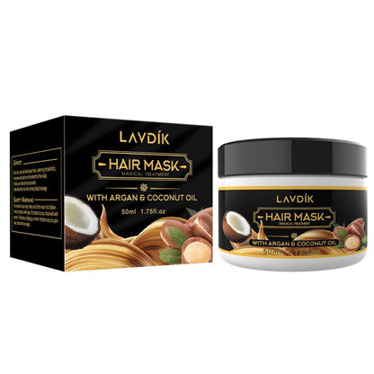 Argan Yağı ve Hindistan Cevizi Özlü Besleciyici Saç Bakım Maskesi