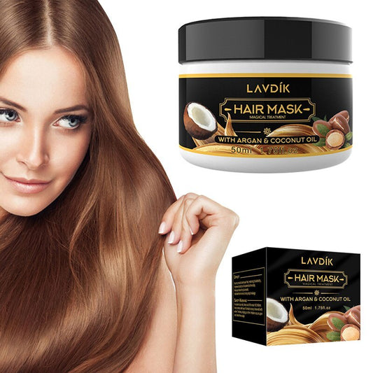 Argan Yağı ve Hindistan Cevizi Özlü Besleciyici Saç Bakım Maskesi